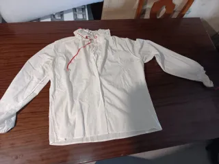 Traje Gallega niña Vintage Negro y Blanco