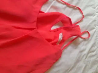 Blusa naranja/roja mujer