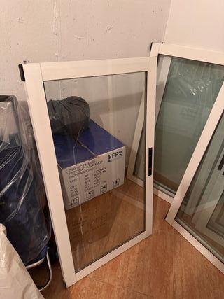 Pack de 3 ventanas + puerta de balcón