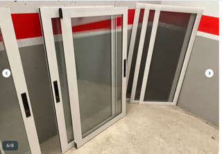 Pack de 3 ventanas + puerta de balcón