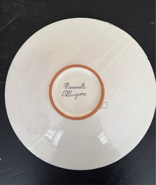 Piatto in ceramica di Caltagirone