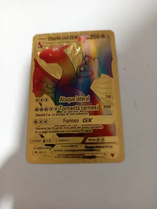Carta Pokémon Charlie zad GX