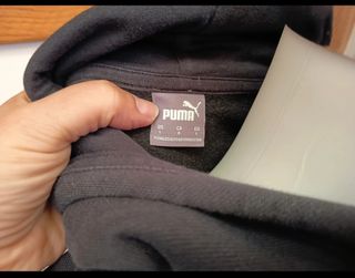 Sudadera Puma Negra con Diseño