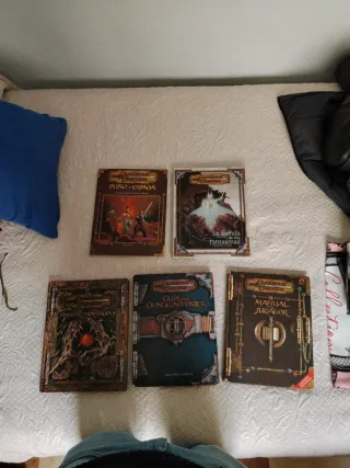 Pack Libros D&D 3.0.