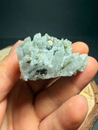 Lotto di minerali: quarzo, pirite e galena