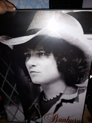 Póster Bunbury El viaje a ninguna parte