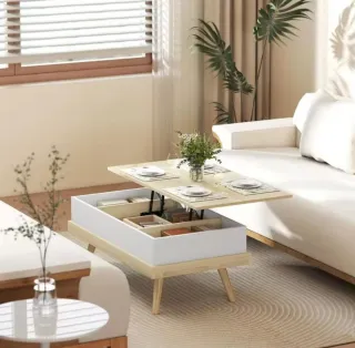 Mesa de centro elevable sin estrenar