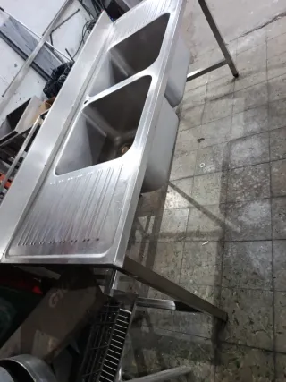 FREGADERO ACERO INDUSTRIAL 1.9 M 658746091