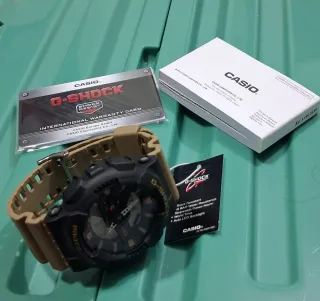 Casio G-Shock Reloj Negro y Marrón
