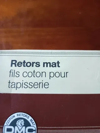 Madejas Hilo Algodón DMC Retors Mat