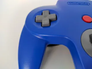 Mando azul Nintendo 64
