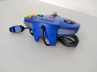 Mando azul Nintendo 64