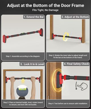 Barra Trazioni Porta Regolabile