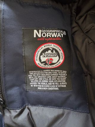 Parka Geographical Norway Azul