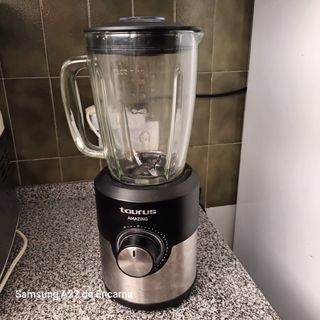 Batidora Vaso Cristal Taurus Amazing