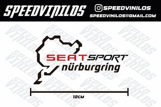 Pegatina Seat Sport Nürburgring