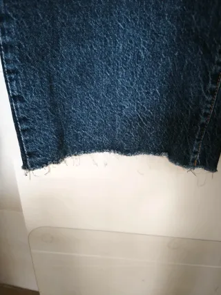 Mango Vaqueros Mujer Azules