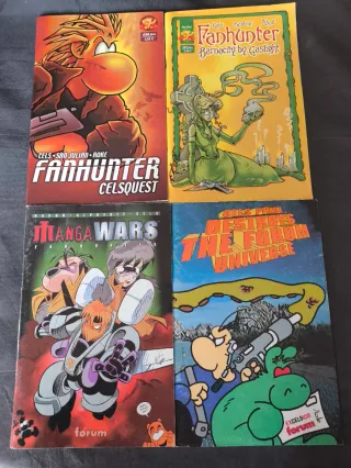 Megapack 19 Cómics FANHUNTER - Cels Piñol