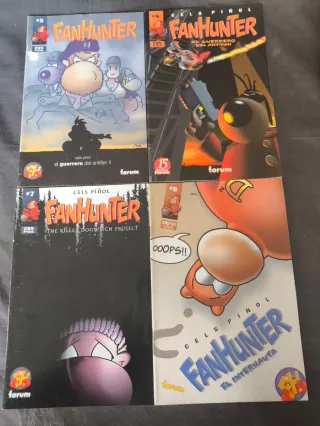 Megapack 19 Cómics FANHUNTER - Cels Piñol