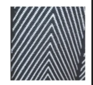 Falda AZARA punto zigzag talla única