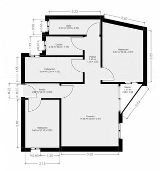 Piso en venta en Santa Rosa - Can Mariner en Santa Coloma de Gramanet