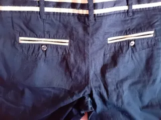 Pantalón pitillo azul Boboli