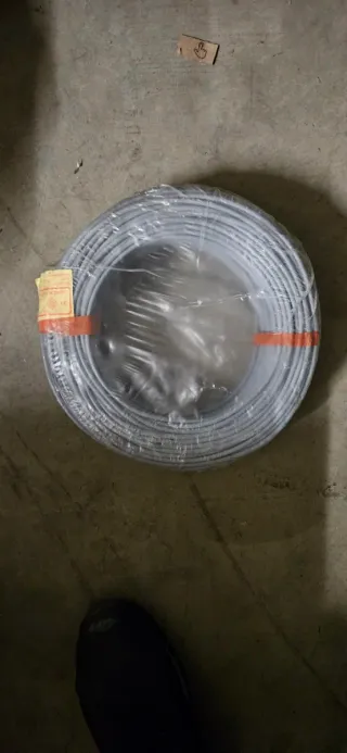 Cavo elettrico 6mm grigio/marrone