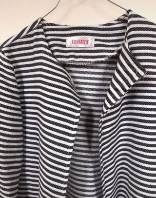 Kontatto Blazer Lungo a Righe