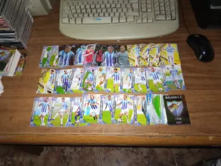 Cromos Málaga CF de 2010 a 2016