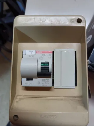 Salva Vita ABB Bticino 0.03A C10 C16