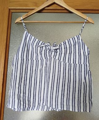 Lote 3 prendas: camisa, Blusa y top Talla L