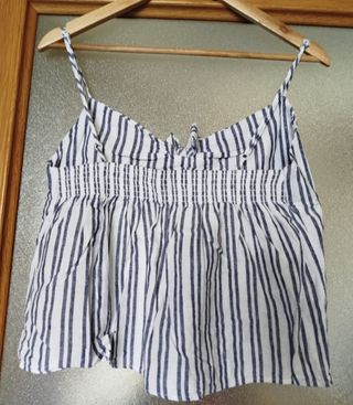 Lote 3 prendas: camisa, Blusa y top Talla L