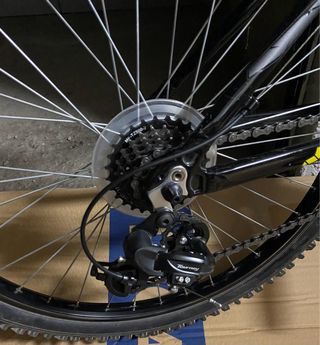 Bicicleta B-Pro 24 Negra y Amarilla