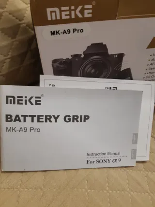 Meike MK-A9 Pro Impugnatura Vertical + Telecomando
