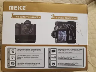 Meike MK-A9 Pro Impugnatura Vertical + Telecomando