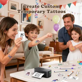 Impresora Tatuajes Temporales Phomemo TK32 Niños