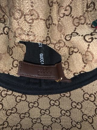 Gorra Gucci Marrón Sin Usar