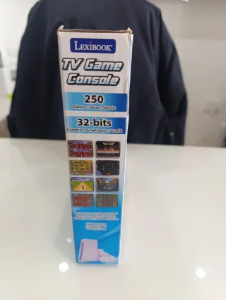 Consola Lexibook TV Game Console 250 Juegos