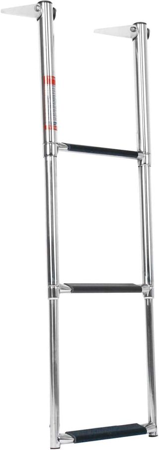 Escalera telescópica de acero inoxidable