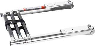 Escalera telescópica de acero inoxidable