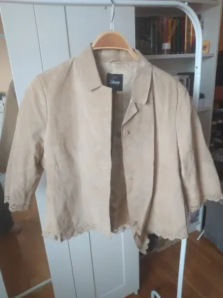 Chaqueta corta Etam beige