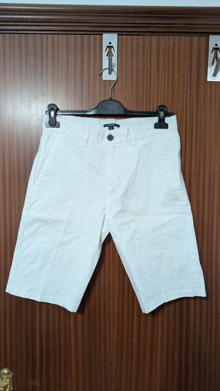 Pantalón corto blanco Kiabi Talla M 36