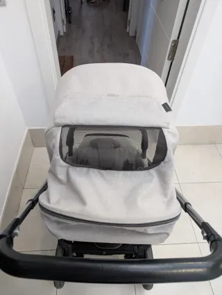 Carrito y Capazo Inglesina Aptica Gris