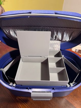 Beauty Case American Tourister Blu Rigido