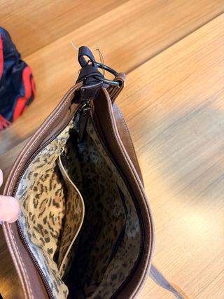 Bolso Tom Tailor beige y marrón