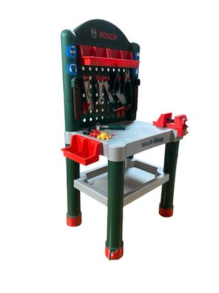 Banco de trabajo de juguete modelo Bosch Workshop.