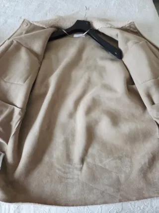 Abrigo borrego Mango Talla XL