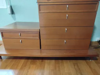 Muebles habitación matrimonio Junto o por separado