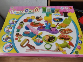 Juego de plastilina sin abrir