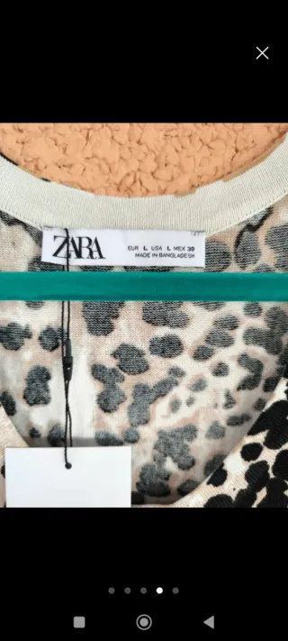 Camiseta Zara Animal Print